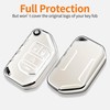 Sindeda for Jeep Key Fob Cover with Keychain Soft Full