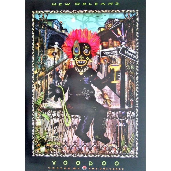 Voodoo Vortex New Orleans Mardi Gras Artist Xariffe II