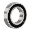 XIKE 10 Pcs 6802-2RS Bearings 15x24x5mm, Double Rubber Seals and