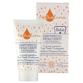 NeBiolina Bebé Dentifricio Primi Denti Con Ingredienti Di Grado Alimentare 50 ml