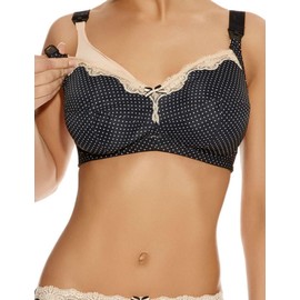 Freya Dotty Nursing Bra (AA2034) 30D/Dotty Black