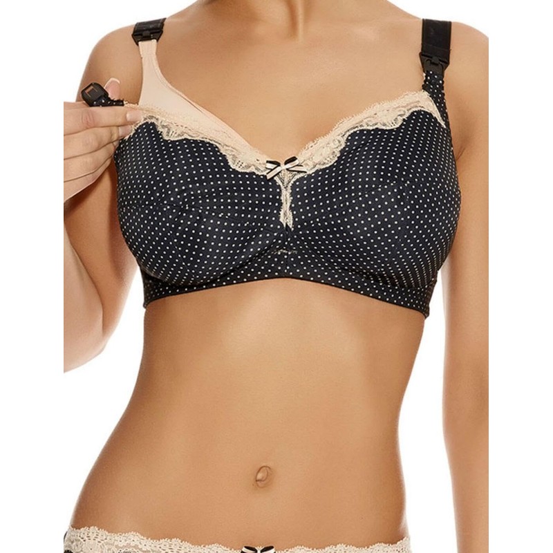 Freya Dotty Nursing Bra (AA2034) 30D/Dotty Black