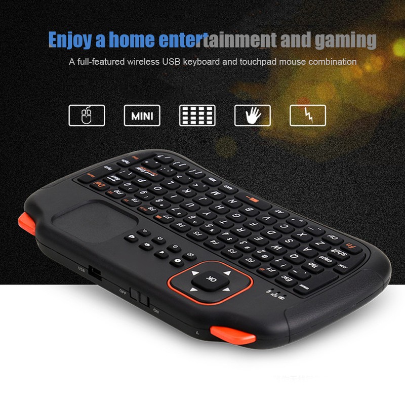 2.4G Wireless Keypad for Android Remote Control 83-Key USB Mini