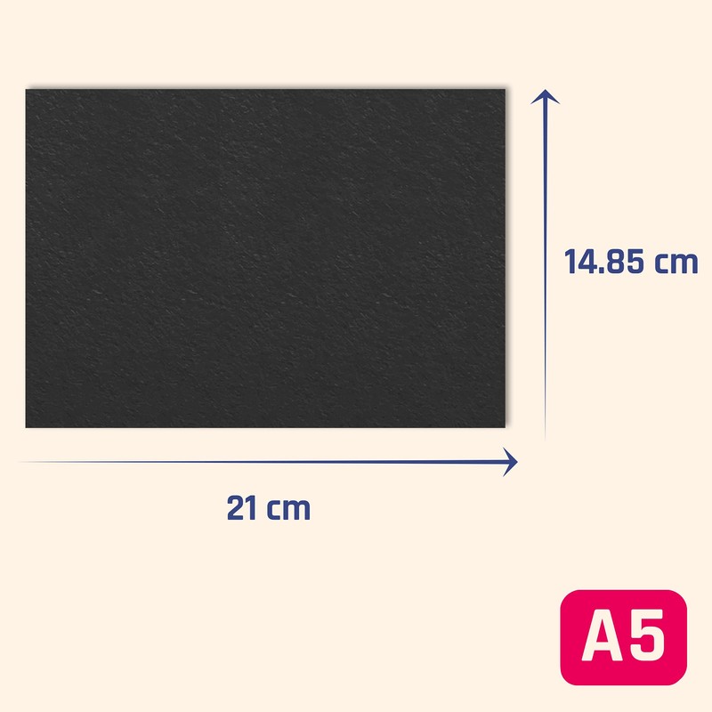 300gsm Coloured Paper Card, 50 Sheets