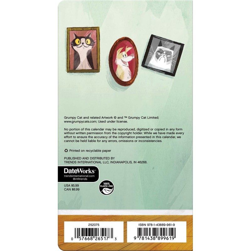 2025-2026 Grumpy Cat Pocket Planner