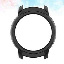 Gatuida 2pcs Smart Protective Cover for Lightweight Easy to Install Scratch-Resistant Watch Case Black for Against Dirt and Damage