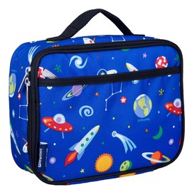 Wildkin Kids Insulated Lunch Box – Durable and Reusable for School & Travel - Out of this World