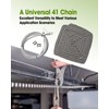 #41 20 ft Roller Chain with 2 Connecting Links and