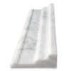 Stone Center Online C02P Carrara White Marble Large Cap Crown