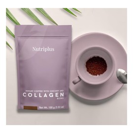 Nutriplus Collagen Blend, Instant Coffee With Chicory & Collagen 3.53 oz bag