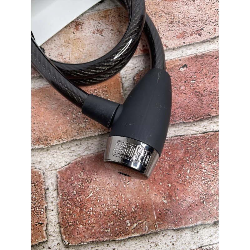 OnGuard One Mean Lock 6’ Straight Key Locking Cable. W/Light