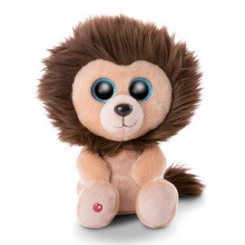 NICI 46950 Does not apply Original – Glubschis Lion Cliff 25 cm – Cute cuddly toys – Fluffy stuffed big glittery eyes – Plush Zoo animals to cuddle & play, Brown