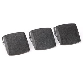 JASGOOD Plastic Buckle,Nylon Canvas Web Belt Plastic Buckle for 1.5inch Wide Belt(set of 3,Black)
