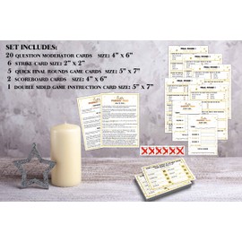 Christian Bible Feud Game, Bible Family Feud-Style Game, Church Game Night, Bible Family Feud Questions, Bible Trivia, Games for Church Group, Bible Games Cards, Fun Feud for Family -SJ01