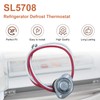 SL5708 Refrigerator Defrost Thermostat for Chandler, Larkin, Bohn and Climate