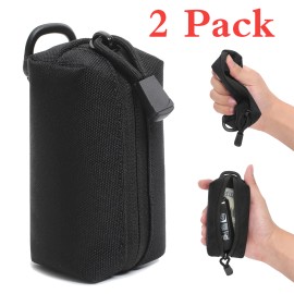 Unbranded 2pcs Tactical Compact Pouch Molle Attachment Small Waist Pack Utility EDC Pouch