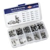 304 Stainless Steel Socket Set Screws Assortment Kit(200Pcs), M3 M4