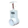 Valterra 2201X PVC Unibody Gate Valve, Silver, 2" Slip w/Gate