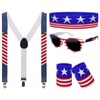 hoyuwak 4th of July Patriotic Costume Accessories Set Independence Day