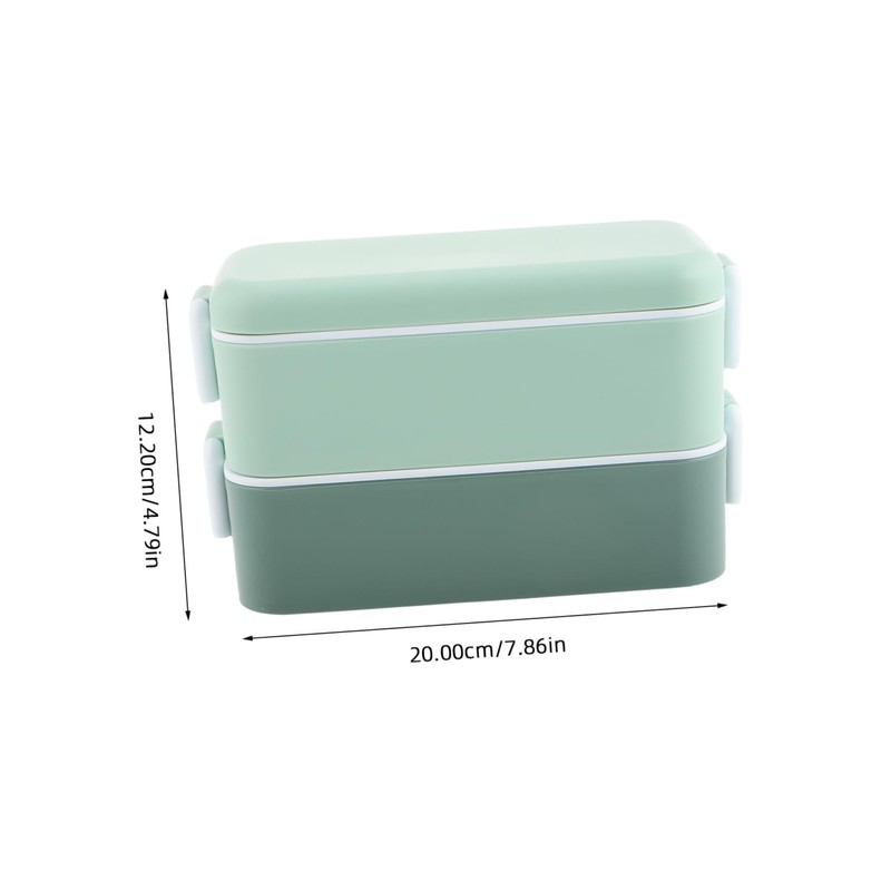 CHILDWEET Leakproof Compartment Meal Prep Box Microwaveable Bento Lunch Container