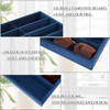 Amylove 2 Pcs Sunglass Organizer Trays Glasses Stackable Jewelry Trays