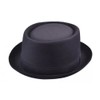 Maz Cotton Pork Pie Hat - Black (59cm)