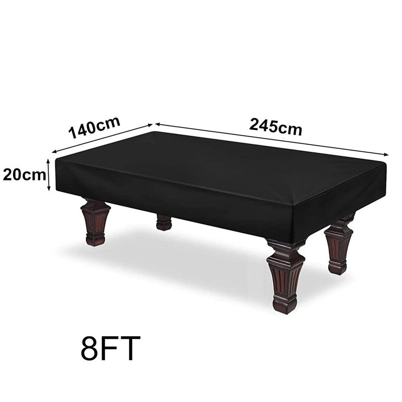 8ft Pool Table Cover Waterproof & UV Protection, Billiard Pool