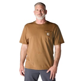 Carhartt Men's K87 Loose Fit Workwear T-Shirt X-Large Carhartt Brown