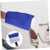 FUNOMOCYA 2pcs Warm Gloves Snow Shovel Ice Scraper Brush for