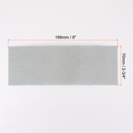 sourcing map 20pcs 320 Grits Mesh Sanding Screen Sheets 2-3/4" x 8" Wet or Dry Sandpaper Dust Free Abrasive Pads for Car Wood Drywall Metal Polishing & Grinding