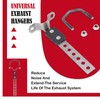 Universal Exhaust Hangers Heavy Duty Tail Pipe Hangers Muffler Hanger