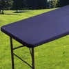 Viiamacki Rectangle Spandex 6 FT Fitted Tablecloth, Elastic Folding Picnic