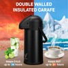 Airpot Coffee Carafe for Keeping Hot - 85 OZ/ 2.5L