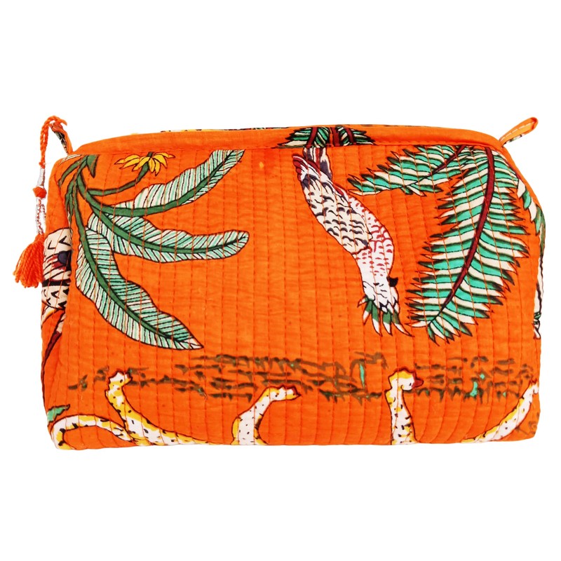 Rastogi Handicrafts Cosmetic Bags Set, 3 Piece Make Up Organizer