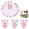 60Pcs Easter Bunny Feet, Easter Themed Yard Signs, Paw Prints,