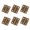 1" Brass Hinge Mcredy Small Hinges for Wooden Box with
