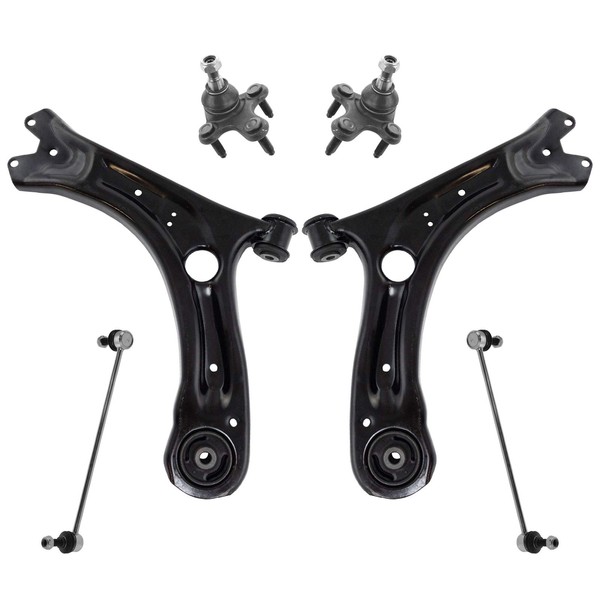 TRQ Front Suspension Kit Ball Joint Control Arm Sway Bar