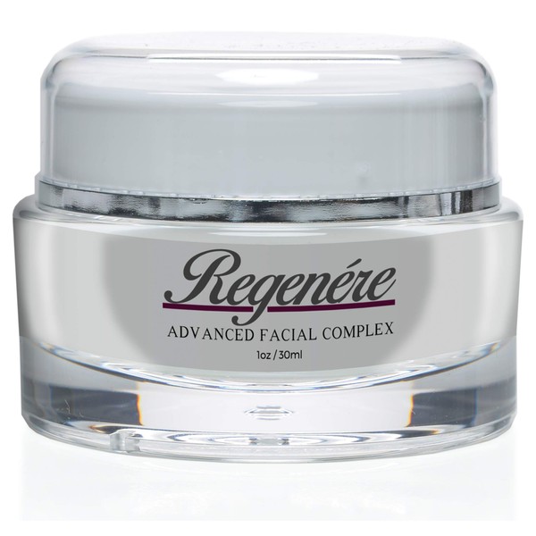 Regenere Advanced Facial Complex- Clinically Proven Skincare Technology- Face Firming Peptides- Anti-Aging Skincare Formula- Diminish Wrinkles and Fine Lines