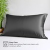 LINENWALAS 100% Organic Bamboo Pillow Cases 2 Pack, Soft Premium
