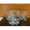 Crown Royal Canadian Whisky Rounded Glasses, New/Unused, Vintage