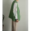 Sense of Place AA26-17A008 Men's Double Tailored Vest, green