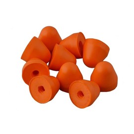PRO FIT Proflex Replacement Ear Plugs - Ear Plugs for the Proflex 24 Ear Muffs, Noise Protection, Earplugs for Noise Isolation - Orange, 10 Pairs