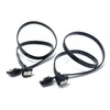 2pcs. 90 Degree Right Angle SATA III 6.0 Gbps Data