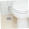 SHINEOFI 2pcs Stainless Steel Floor Drain Covers Round Strainers for
