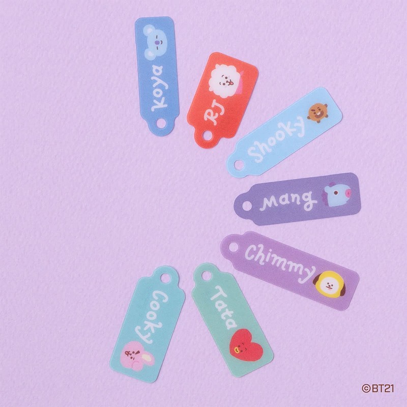 BANDAI BT21 Card Mascot Set (Pack Box)