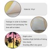 9x6ft Ferris Wheel Backdrop Sunset Seaside Palm Tree Silhouette Photography