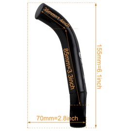 Venzo Cycling Road Mountain Bike Bicycle Adapter Flat Handlebar Extender Extension Bar Ends