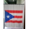 Unbranded Puerto Rican Flag Design Shower Curtain