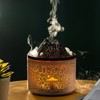 Volcano Diffuser 5V 180ml Relaxing Auto Off Warm Atmosphere Flame
