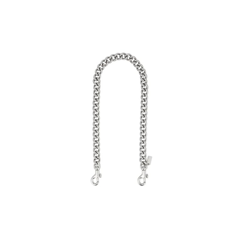 Coach CR457 SV/SV SV/Silver Shoulder Crossbody Chain Strap, Silver